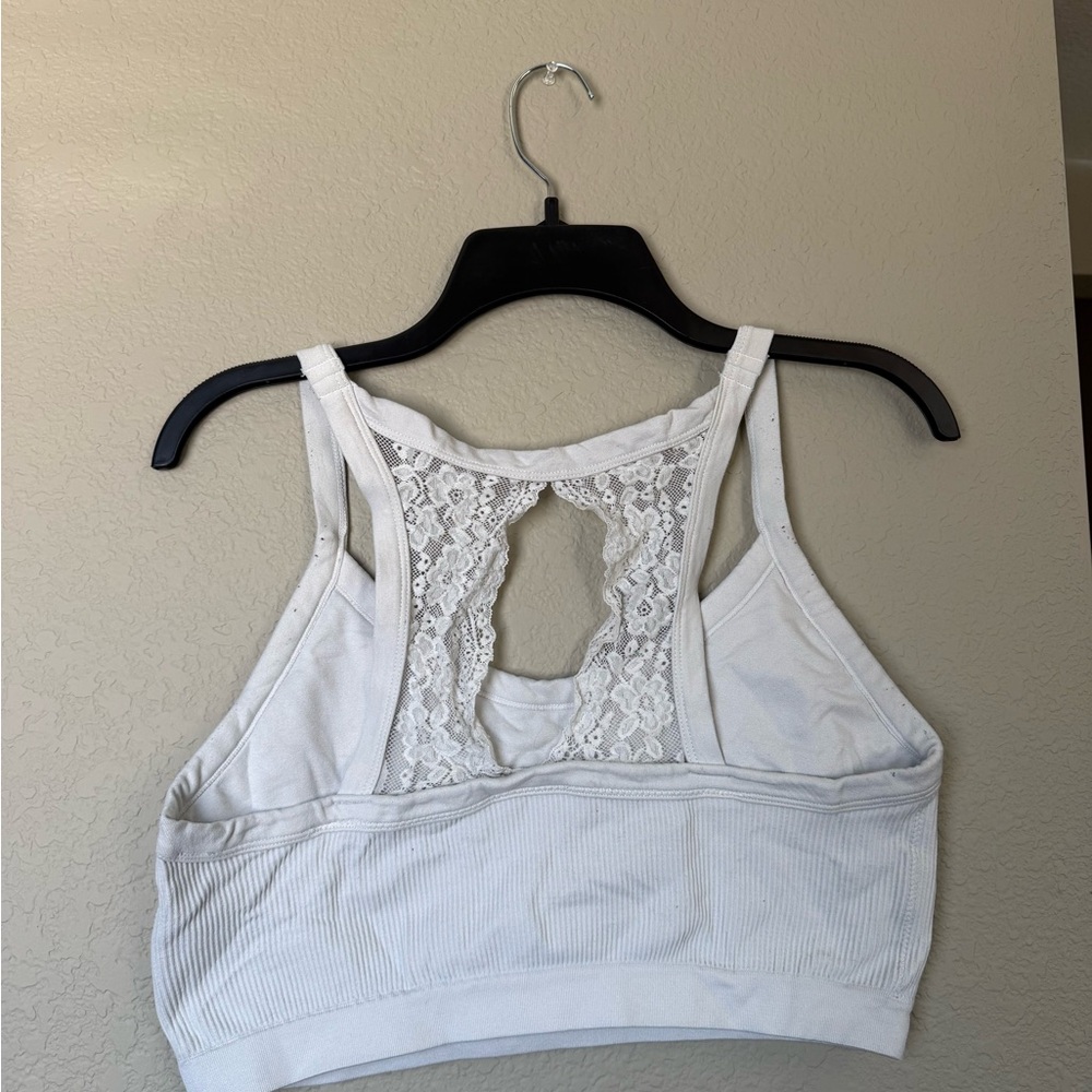 Maurices Lace Back Ribbed Bralette - Picture 3 of 3